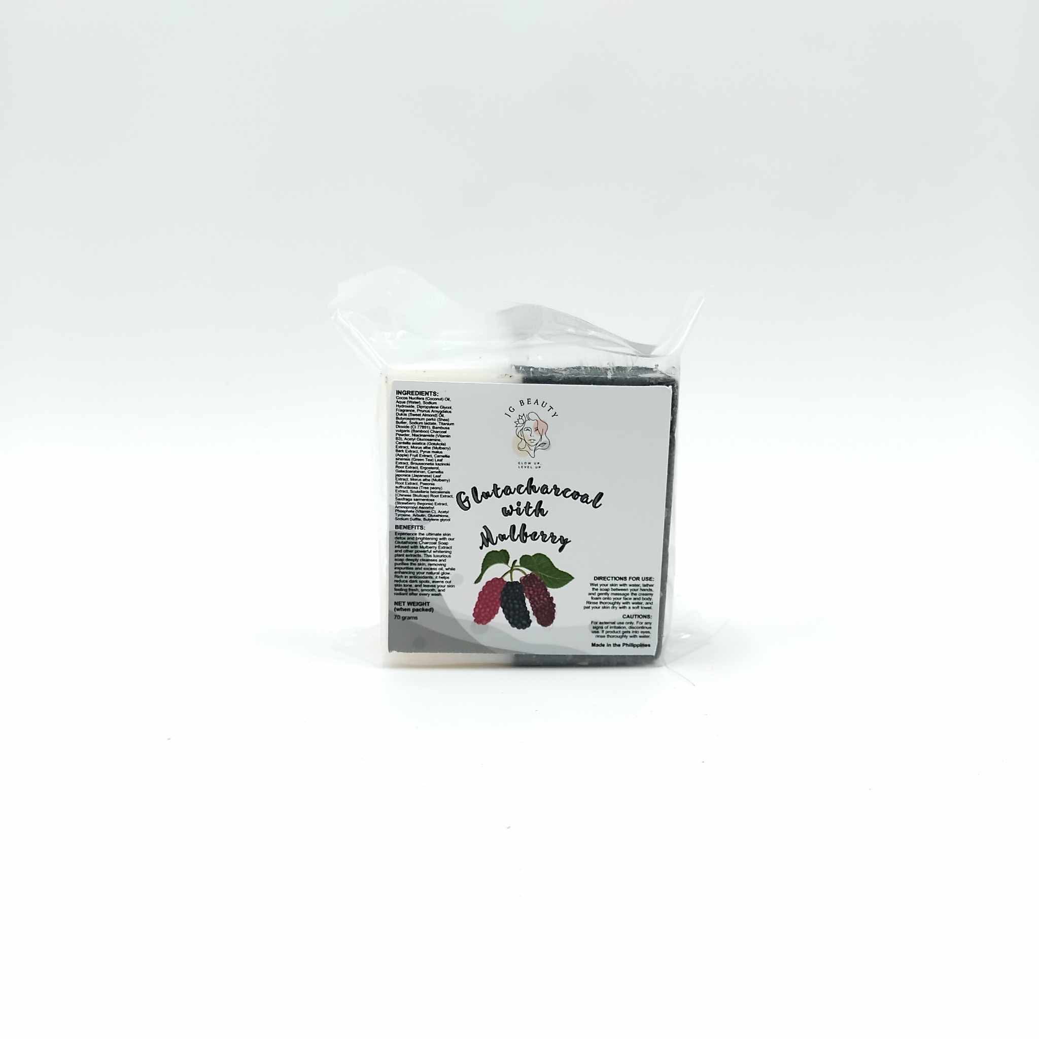 Gluta Charcoal Soap view 2